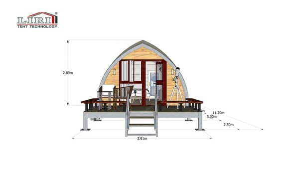 Clamshell Glamping Tent - Image 3