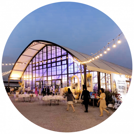 Garden Marquee Circle