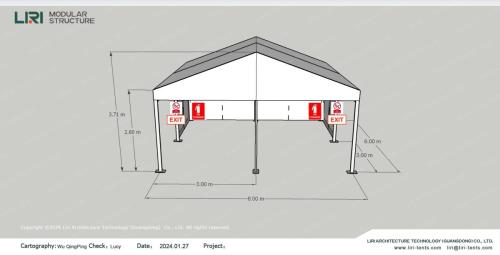 Liri Tent US NPT 6mX6m-260 ARA 2024